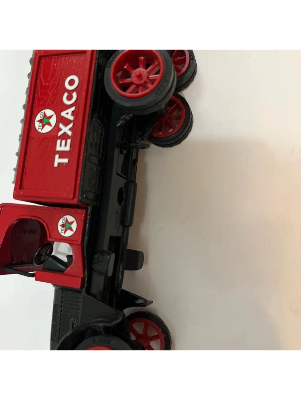 Vintage Cast Metal Texaco Stake Truck coin Bank
